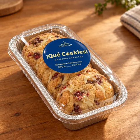 Galleta cuchareable Frambuesa — ¡Qué Cookies! Manizales