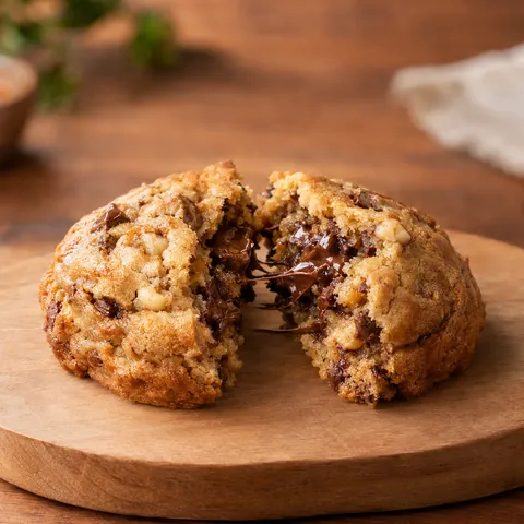 Galleta horneada estilo Nueva York Macadamia — ¡Qué Cookies! Manizales